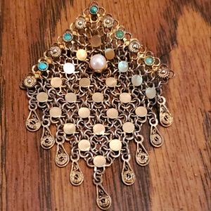Vintage Brooch Pendant